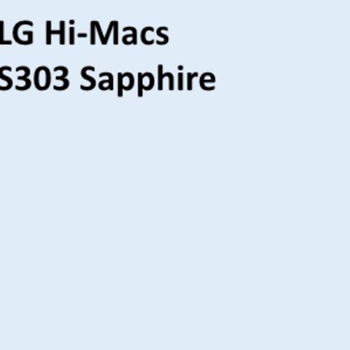 Lg hi macs s303 sapphire